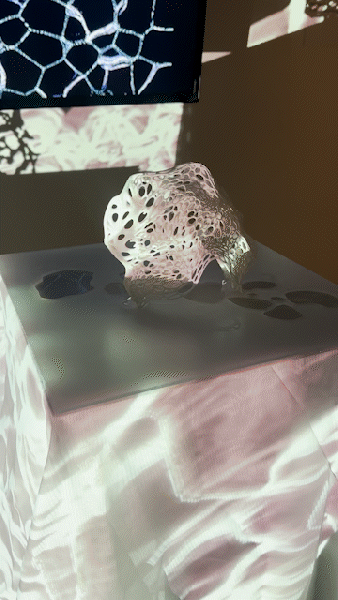 Earth Mask — audio reactive